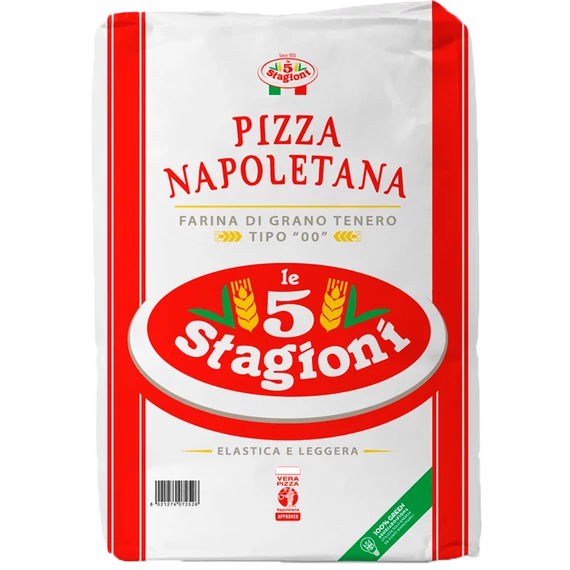 le 5 STAGIONI NAPOLETANA AVPN minősített olasz pizzaliszt 1kg